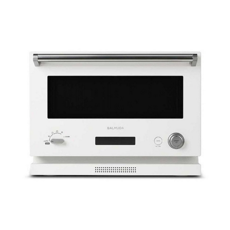 BALMUDA K04AWH The Range Flat Microwave and Oven(White/Grey)