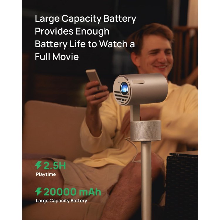XGIMI MoGo 3 Pro PowerBase Stand Bundle Feature large capacity