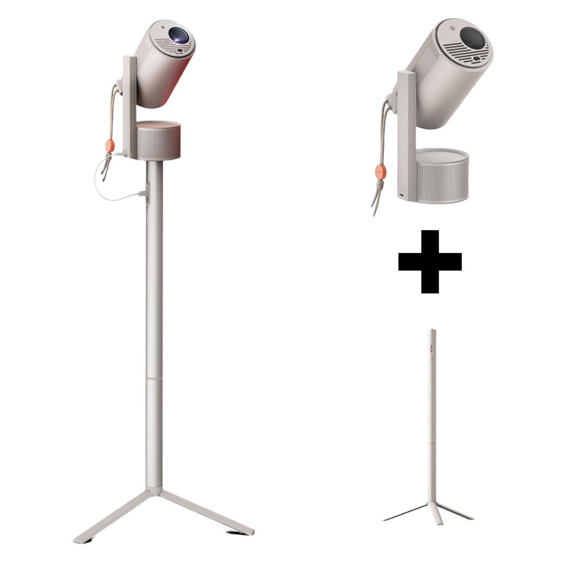 XGIMI MoGo 3 Pro PowerBase Stand Bundle Close View