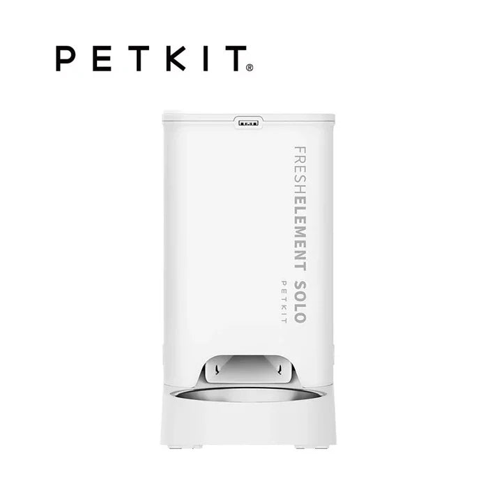 PETKIT Fresh Element Solo 3L Smart Automatic Pet Feeder, App Control, Timed Feeding Schedules & Portion Control, Fresh-Lock, for Cats & Small Dogs (Grey)
