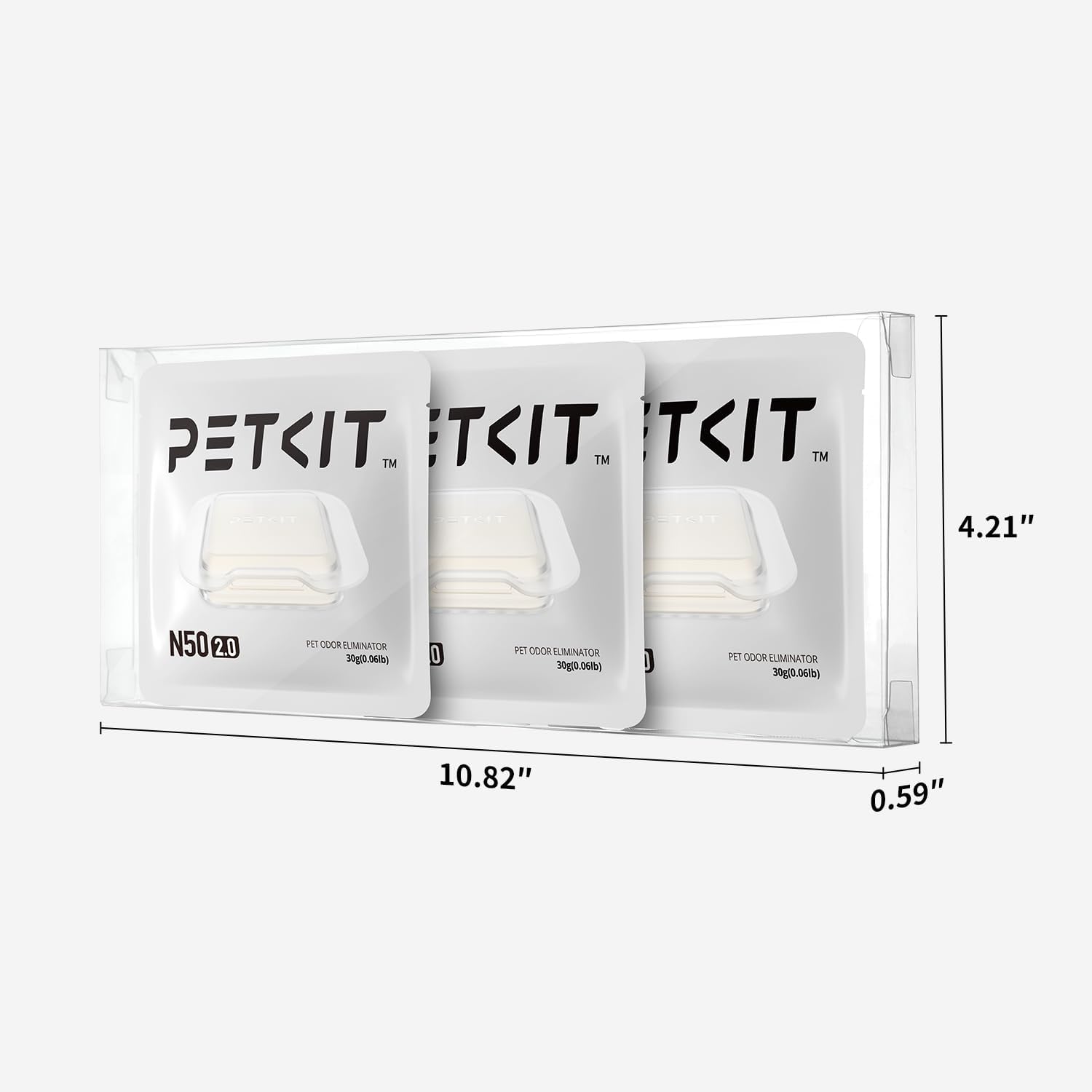 PETKIT N50 Odor Eliminator 2.0 Exclusive for PuraMax 2 (Pack of 3)