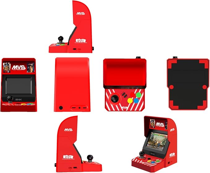 SNK MVS Mini Home Arcade Machine, 45 Pre-Loaded Classic SNK NeoGeo Games
