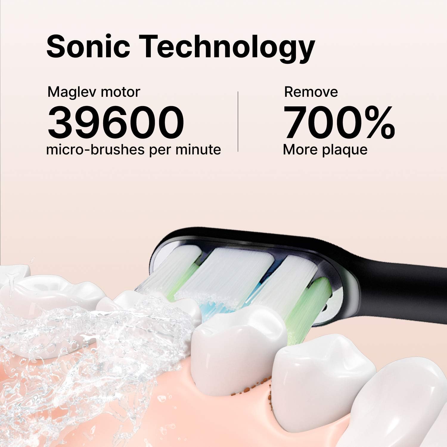 Soocas X3U Ultrasonic Electric Toothbrush - Advanced Oral Care (White/Pink/Black)