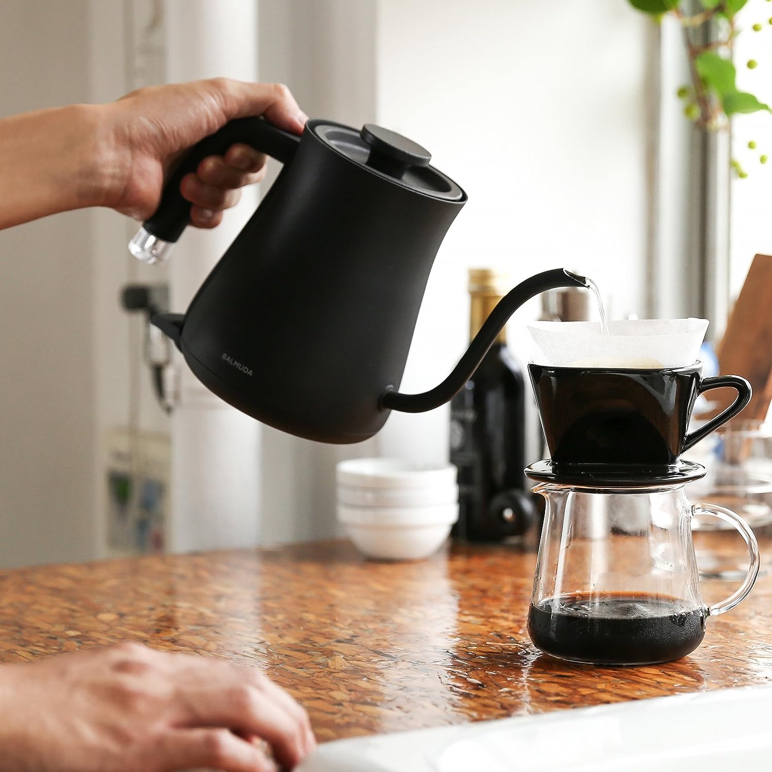 BALMUDA La Bouilloire K02A (Blanc/Noir)