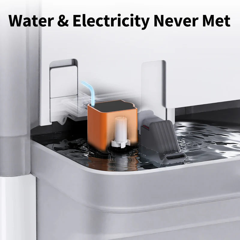 PETKIT Eversweet Ultra 5L Filterless Smart Pet Water Fountain with AI Camera, Cats & Small Dogs, Multi-Pet Hydration Tracking, Auto Refill & App Control (White)