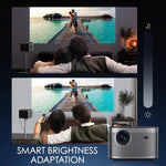 Projecteur XGIMI Horizon 1080p FHD + ensemble de support au sol