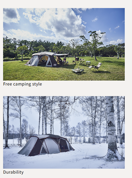 【Limited Japan Edition】 Coleman 4S Wide 2 Room Cocoon III (EX) Fits around 5–6 people
