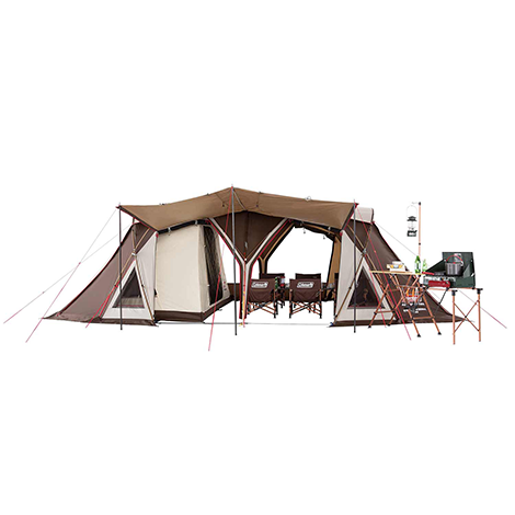 【Limited Japan Edition】 Coleman 4S Wide 2 Room Cocoon III (EX) Fits around 5–6 people