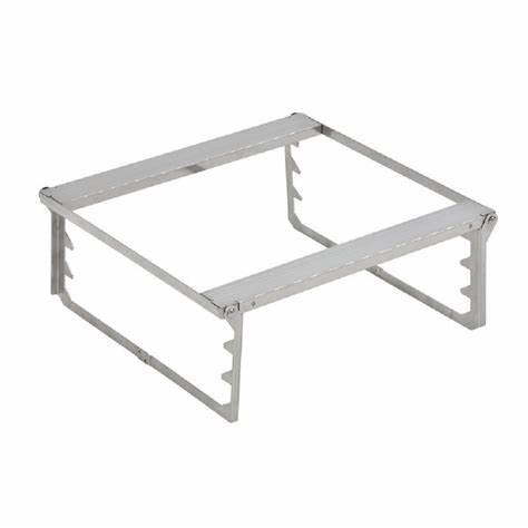 Barbecue pour cheminée Snow Peak - Accessoires pour grillades au feu de bois - Acier chromé - Taille L