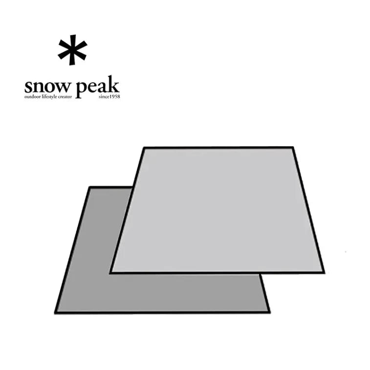 Ensemble tente de camping Snow Peak SET-250RH + tapis de sol
