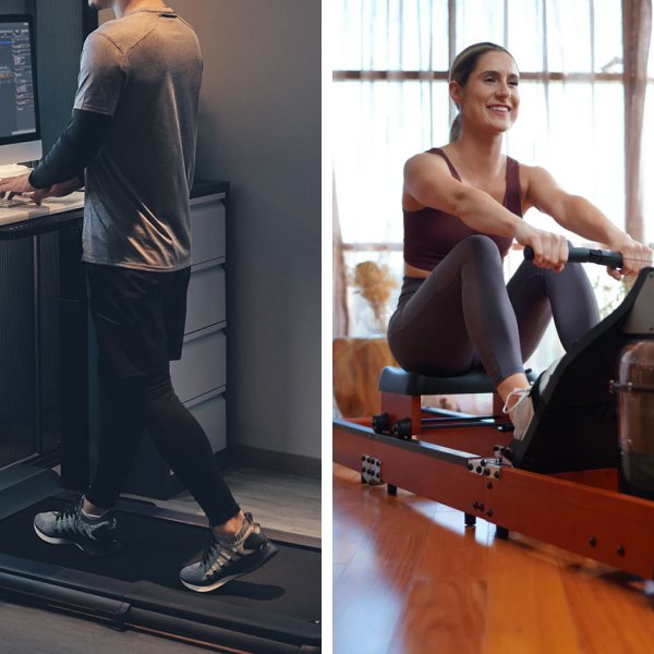 Explore how King Smith’s walking pads and rowing machine seamlessly integrate into your home, office, or small apartment.