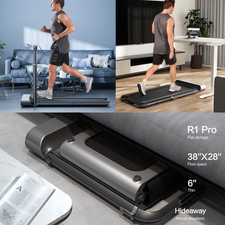 King Smith WalkingPad R1 Pro Features: Walk or Run, 2 In1 Foldable Treadmill