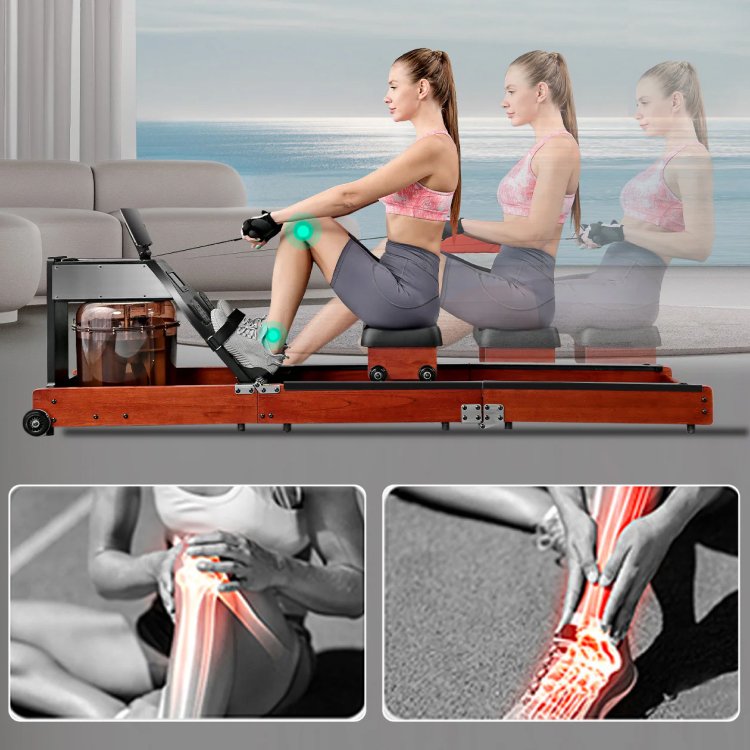 King Smith WR1 Foldable Rowing Machine Lite Low-Impact Movement
