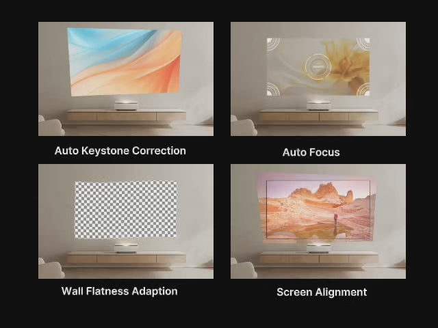 XGIMI AURA 2 USP4: Intelligent Screen Adaption 5.0 for UST