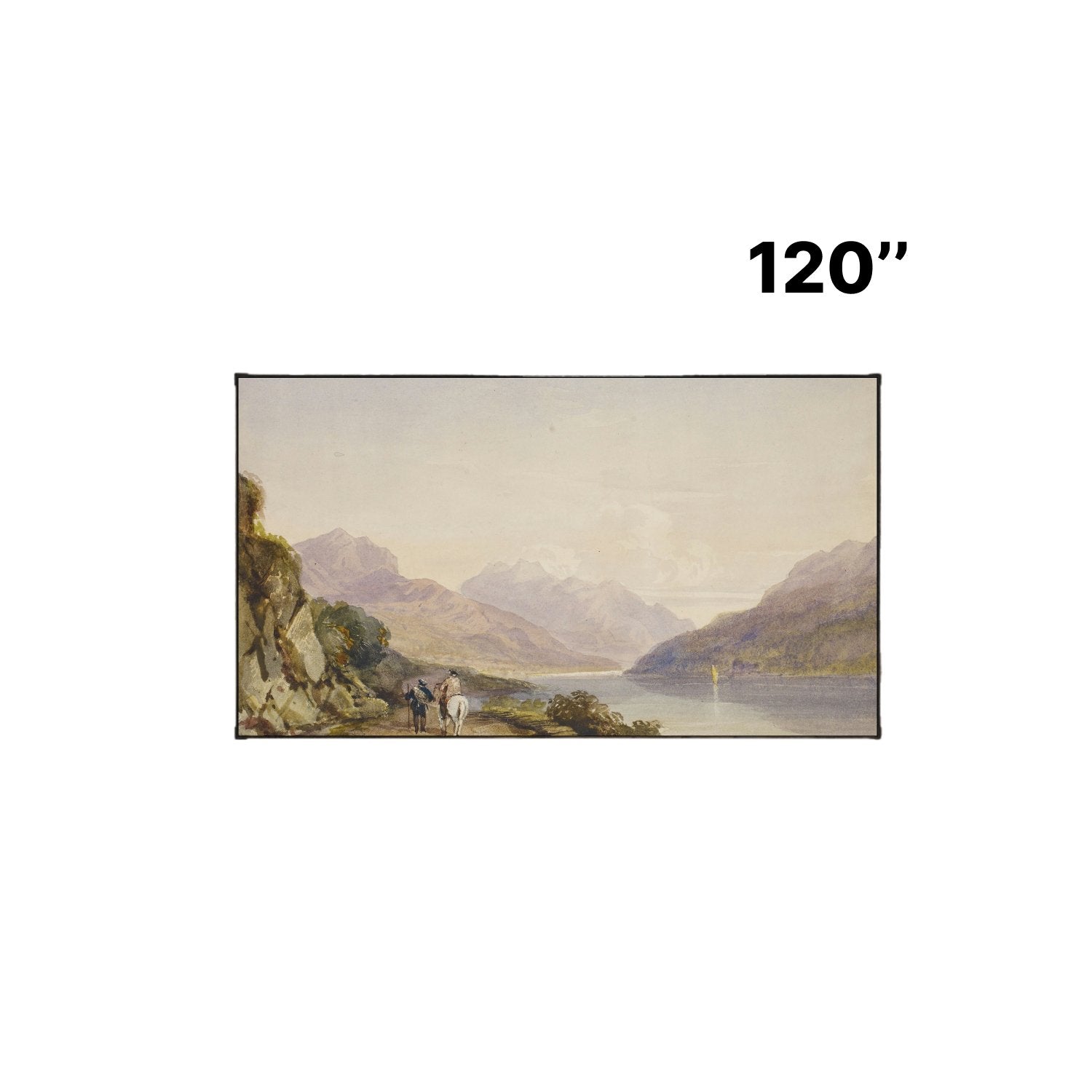 the MUBU Raphael 120 Inch ALR Projector Screen for UST