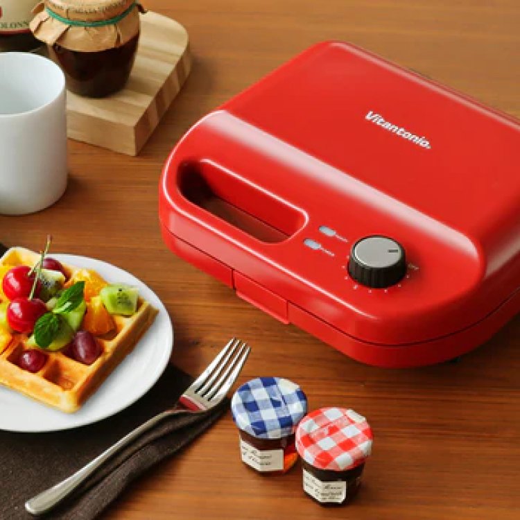 Vitantonio Waffle & Hot Sandwich Bakers Lifestyle Breakfast