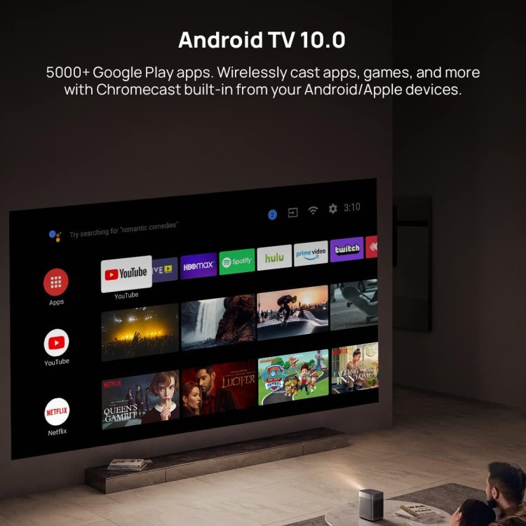 XGIMI Halo+ Specs:5000+Google Play Apps