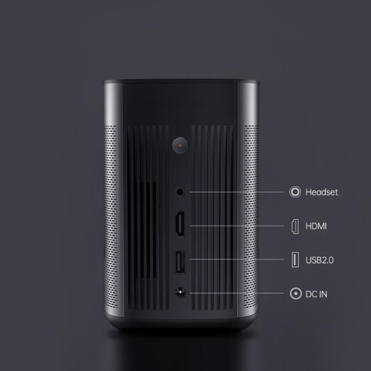 XGIMI MoGo Pro+ Projector Backview Connectivity