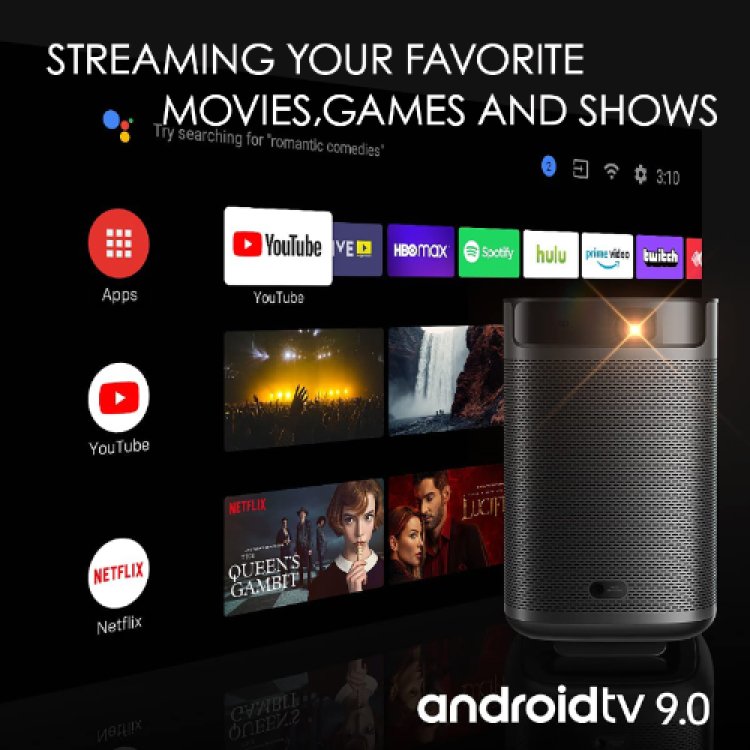 XGIMI MoGo Pro+ Projector Feature Android TV 9.0