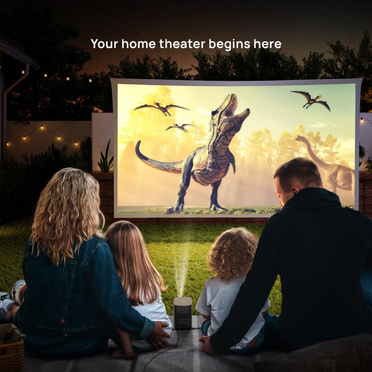 XGIMI MoGo 2 Pro (New) Smart portable Projector Use Case Outdoor Backyard