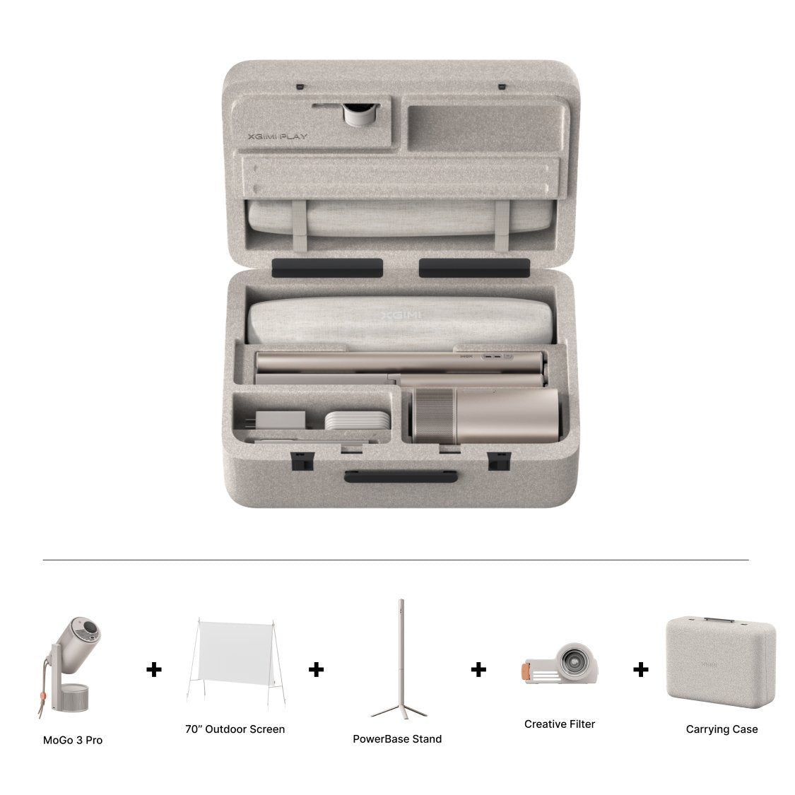 XGIMI MoGo 3 Pro All-in-one Outdoor Collection What's in the box