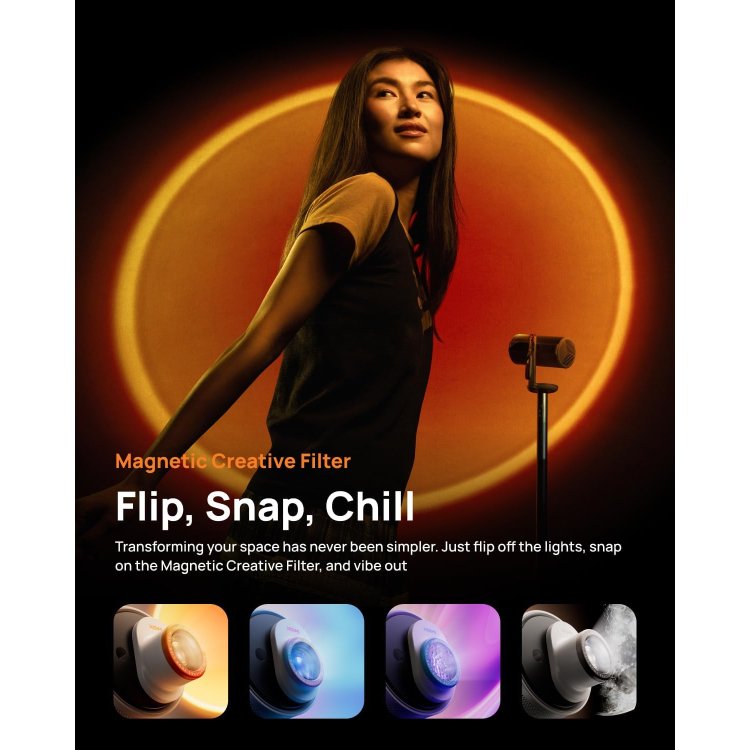 XGIMI MoGo 4 Laser Projector Feature - Magnetic Filters