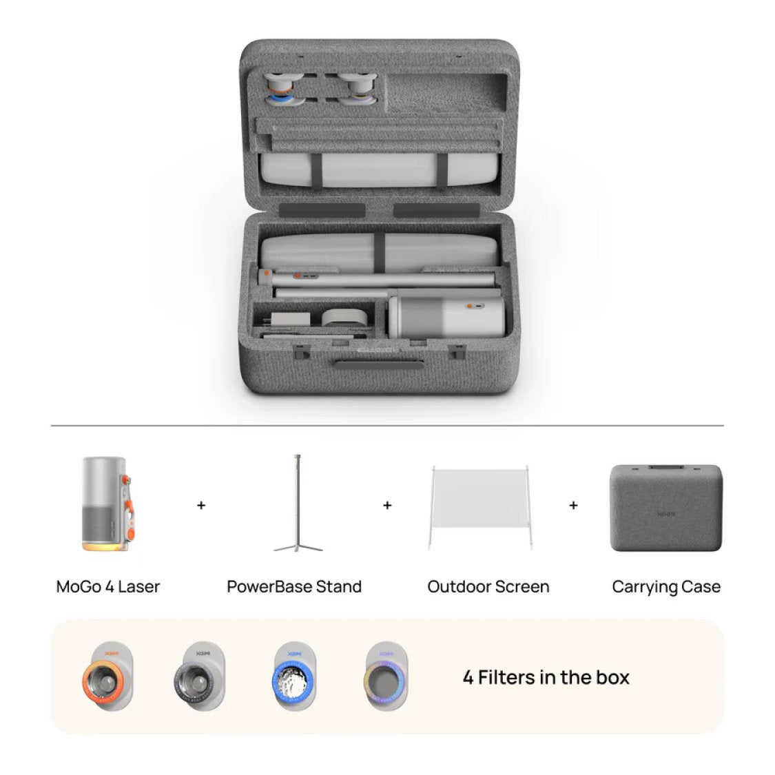 XGIMI MoGo 4 Laser Projector Outdoor Collection In the Box