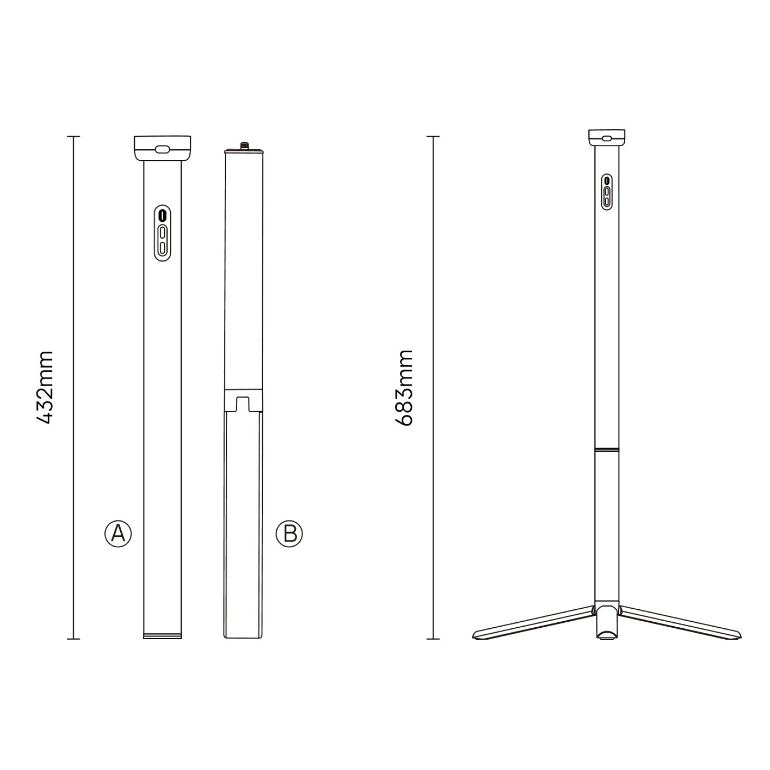 XGIMI MoGo 4 Projector PowerBase Stand Bundle