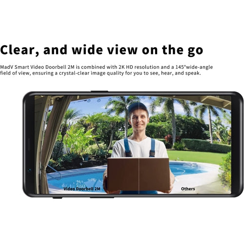 Sonnette intelligente MADV 2K 2M