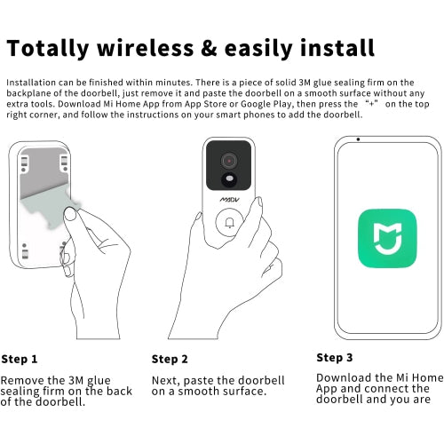 Sonnette intelligente MADV 2K 2M