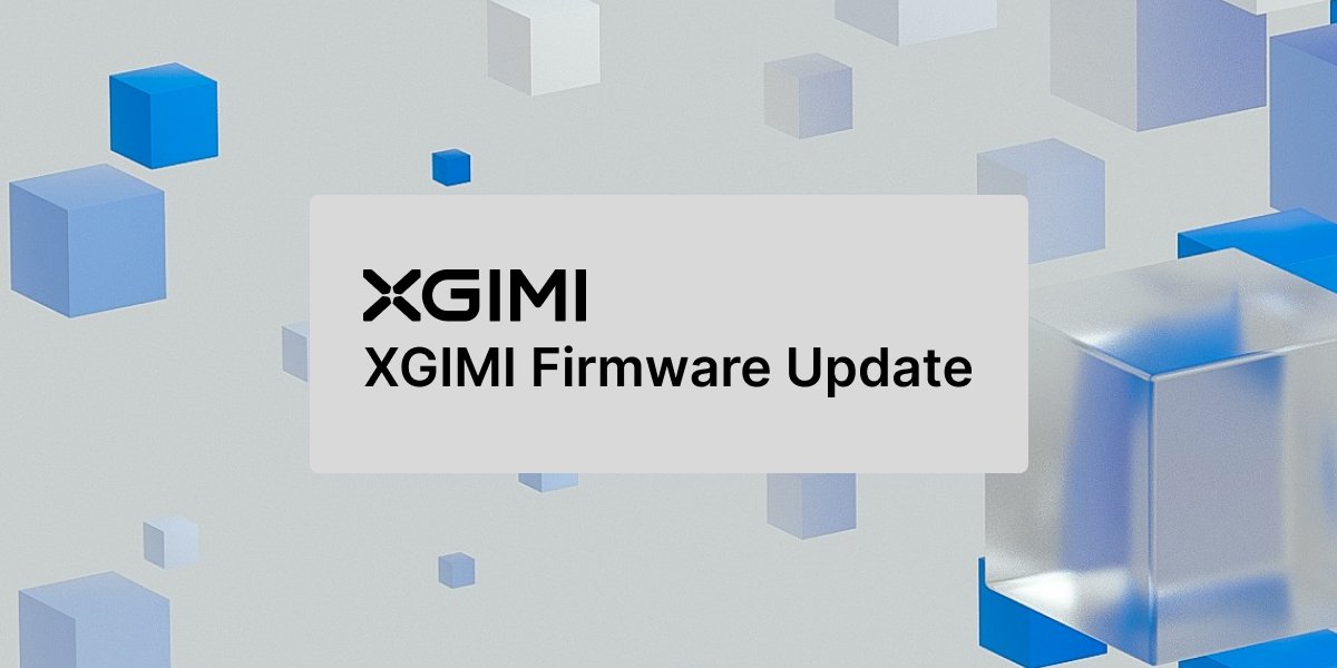 How to update XGIMI firmware