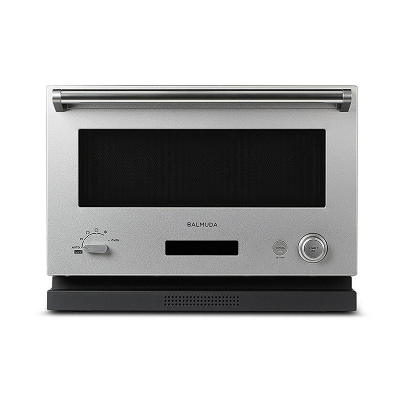 BALMUDA K04AWH The Range Flat Microwave and Oven(White/Grey)