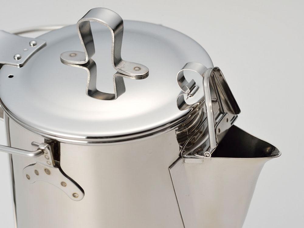 Snow Peak Classic Kettle 1.8L - Stainless Steel Camping Tea Pot