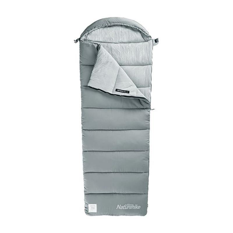 Naurehike Washable Cotton Sleeping Bag with Hood M400 (Grey)