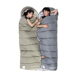 Load image into Gallery viewer, Naurehike Washable Cotton Sleeping Bag with Hood M400 (Green)

