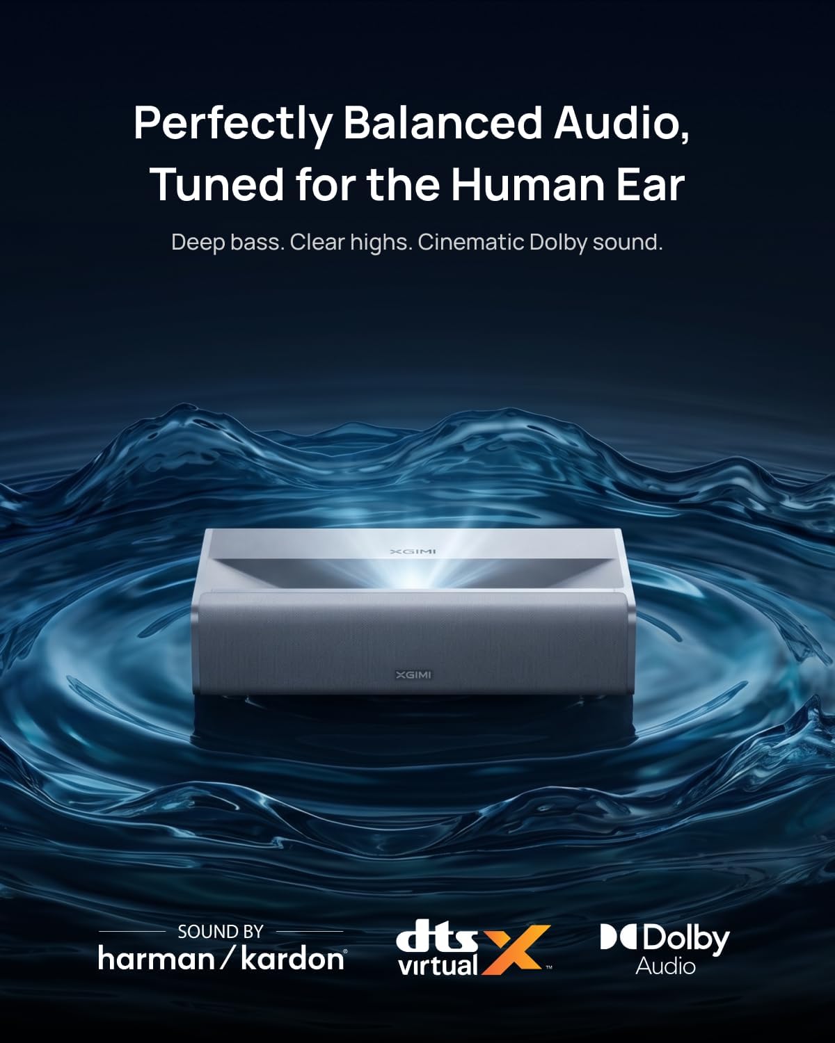 [NEW]XGIMI MIRA Pro Ultra Short Throw Laser Projector, 4K UHD, 3000 ISO Lumens
