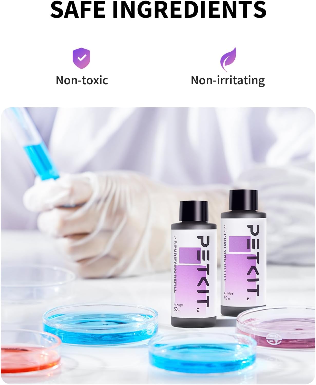 PETKIT Air Purifying Refills for PuraMax 2 (4 Bottles)