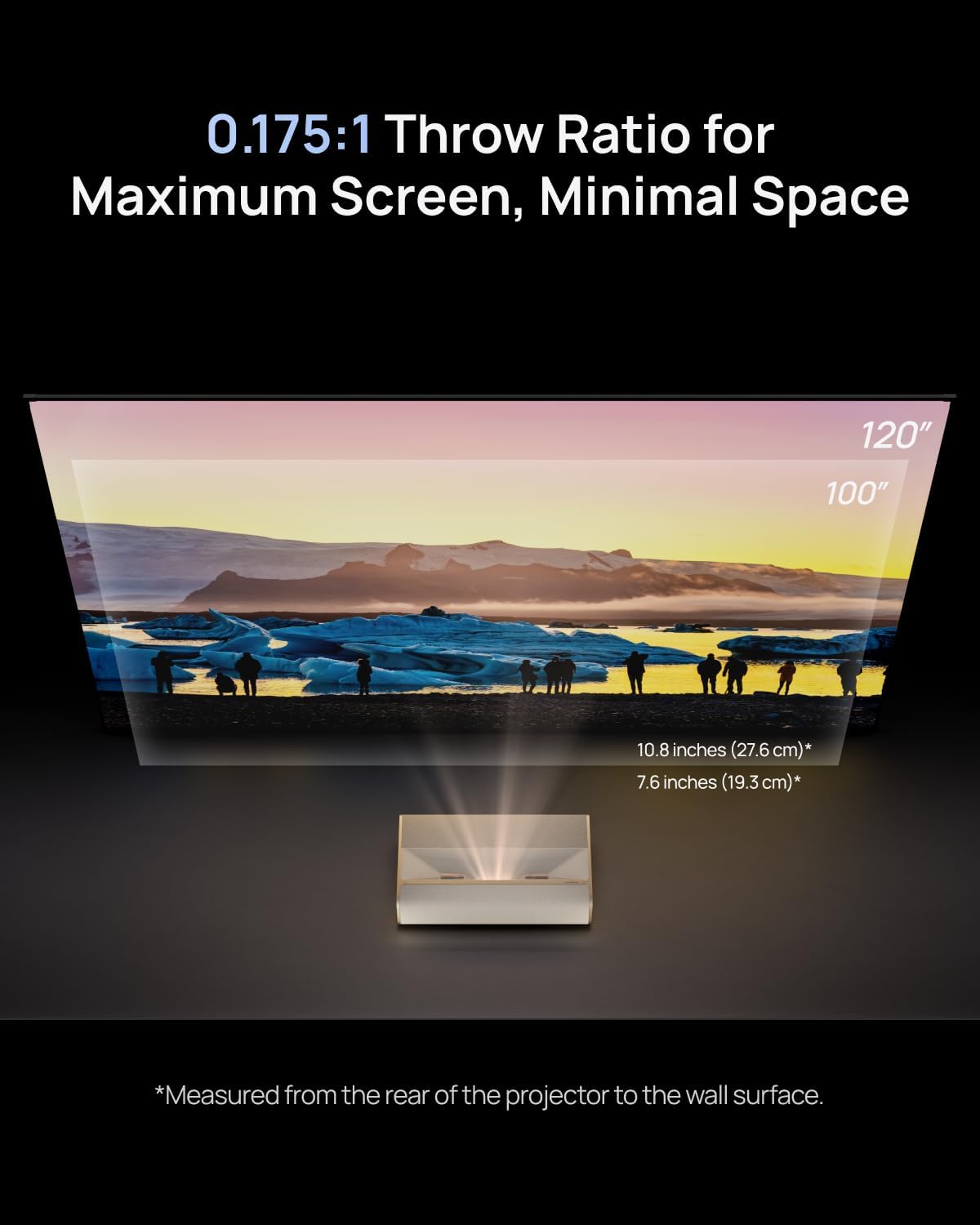 [NEW]XGIMI MIRA Pro Ultra Short Throw Laser Projector, 4K UHD, 3000 ISO Lumens