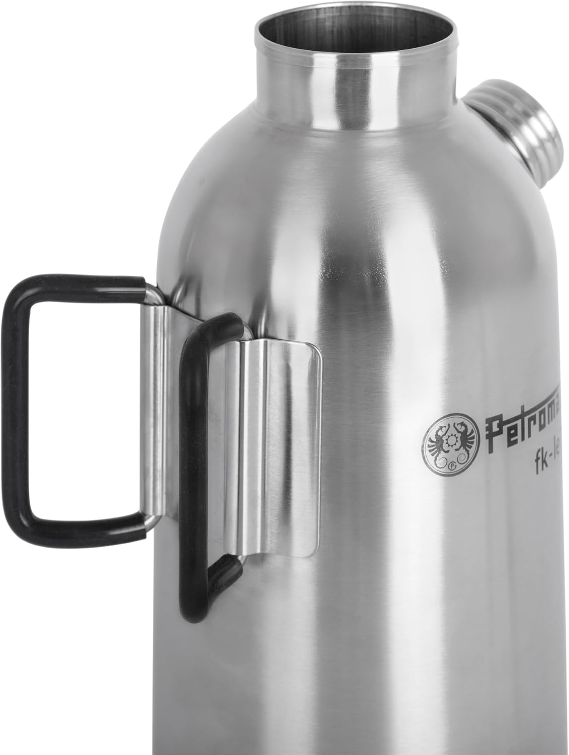 Petromax Fire Kettle Outdoor Stove(0.79 quart) - Campfire Cookware Boils Water or Heats Up Small Meals, Stainless Steel
