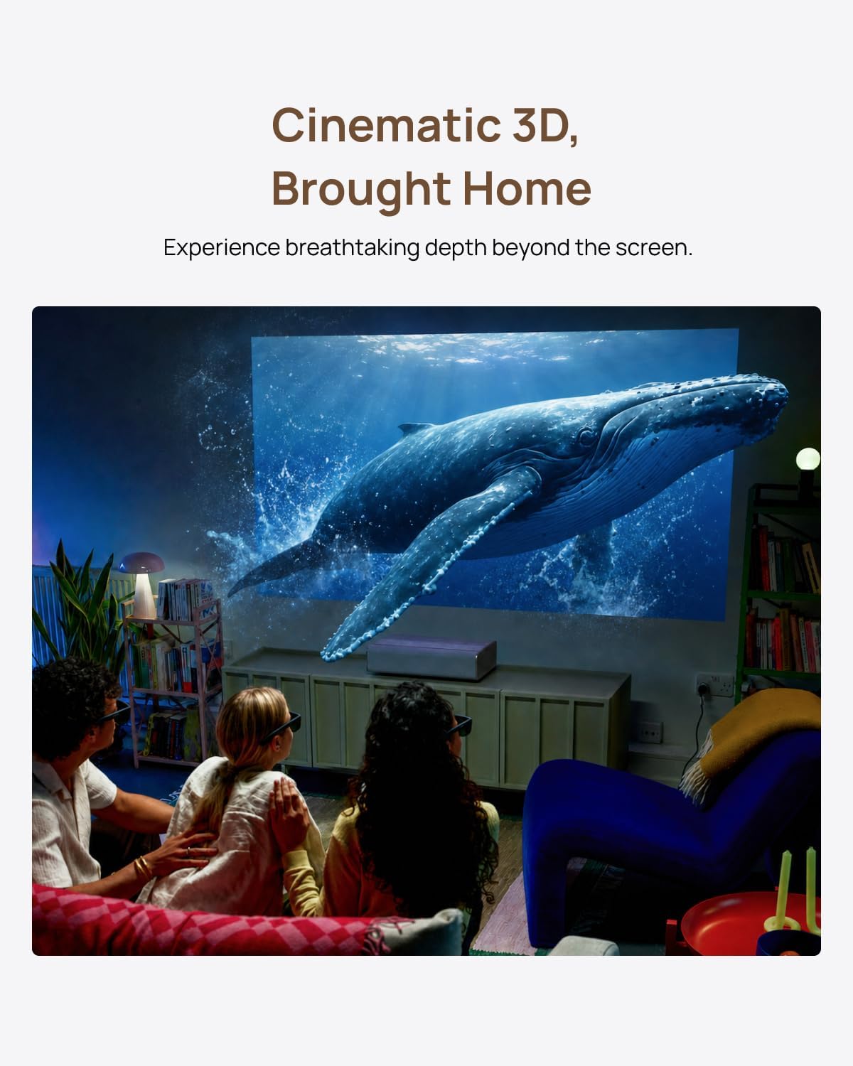 [NEW]XGIMI MIRA 4K Triple Laser Ultra Short Throw Projector, 2000 ISO Lumens