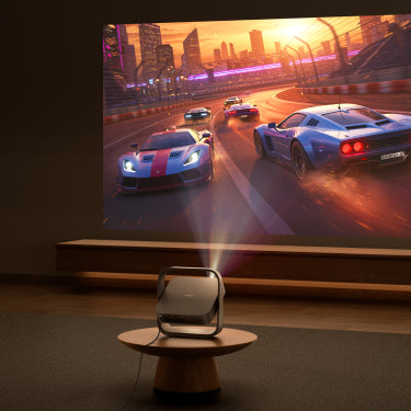 [Now Available] Elfin Flip 4K Portable Projector | 1600 ISO Lumens, RGB Triple Laser, Native 4K