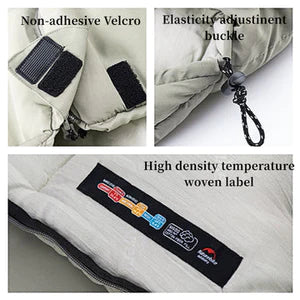 Naurehike Washable Cotton Sleeping Bag with Hood M400 (Grey)