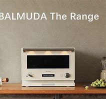 BALMUDA K04AWH The Range Flat Microwave and Oven(White/Grey)