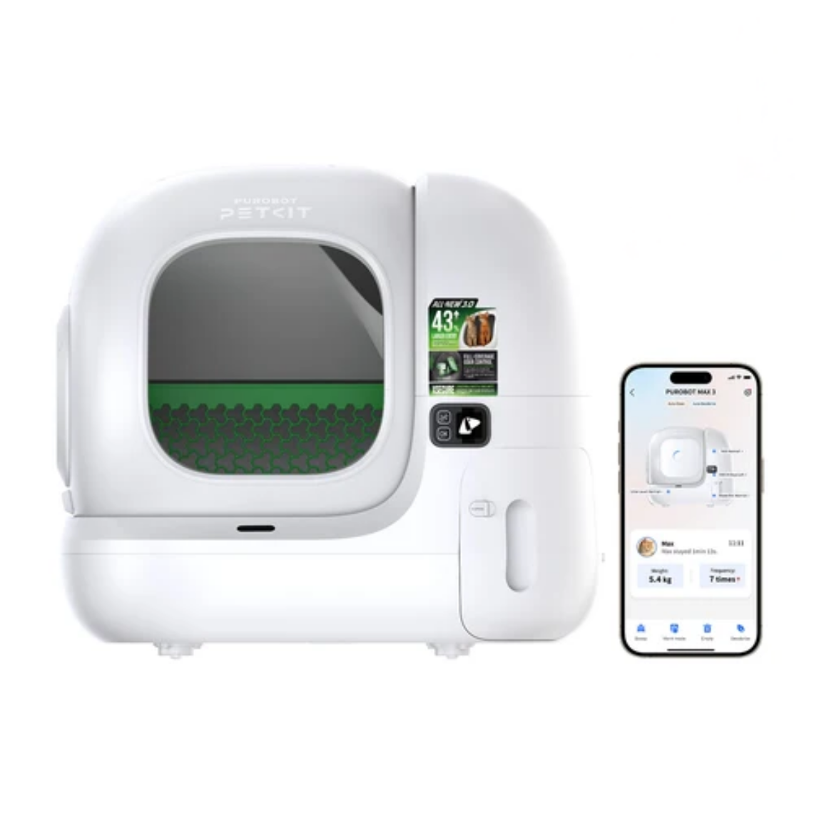 [New] Purobot Max 3 Automatic Cat Litter Box