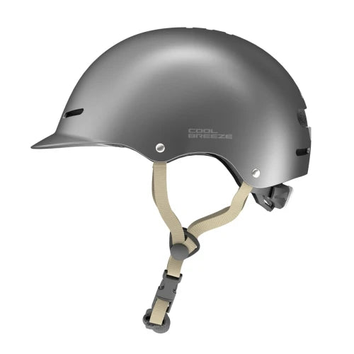 Himo K1 Helmet Commuter, Bike, Skate, Scooter, Longboard & Incline Skating (Grey/White)