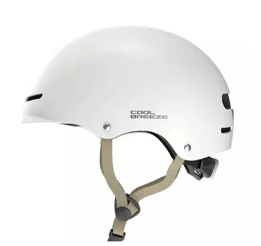 Himo K1 Helmet Commuter, Bike, Skate, Scooter, Longboard & Incline Skating (Grey/White)