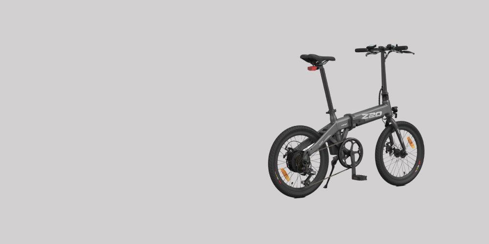 HIMO Z20 E-bike with clear grey background