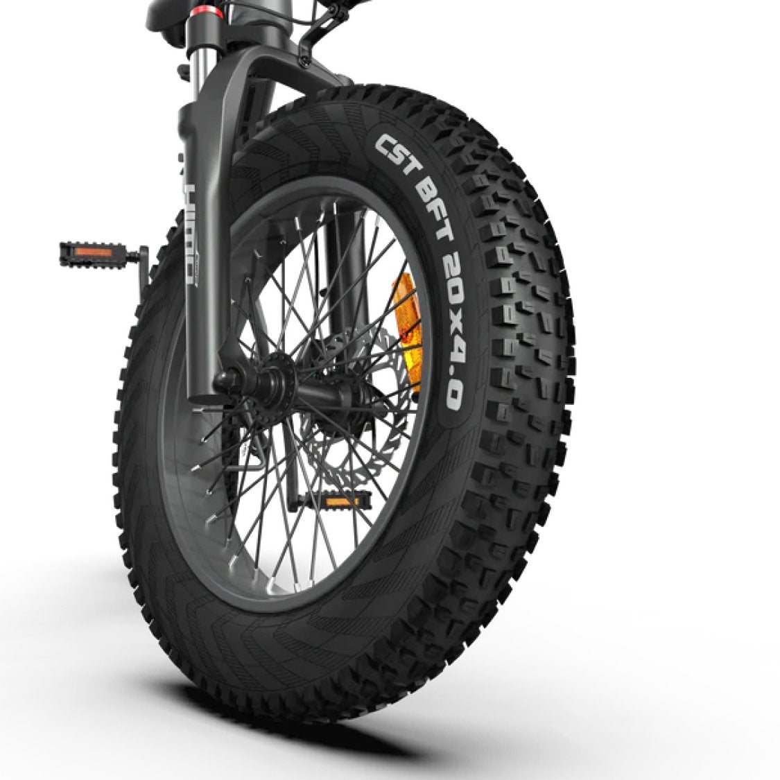 HIMO ZB20 Fat Tire E-Bike Features: All-Terrain Fat Tire