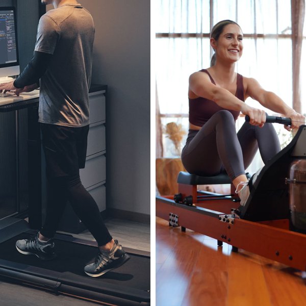 Explore how King Smith’s walking pads and rowing machine seamlessly integrate into your home, office, or small apartment. 