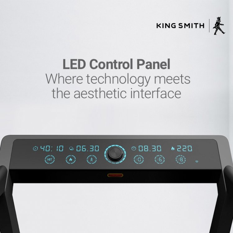 King Smith WalkingPad K15 Foldable Treadmill Features: Advanced Console and Controls